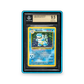 PrismGuard Pro BGS Magnetic Slab Case in Arctic Blue displaying Blastoise #color_arctic-blue