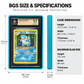 PrismGuard Pro BGS Magnetic Slab Case in Arctic Blue — size and specifications #color_arctic-blue