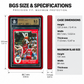 PrismGuard Pro BGS Magnetic Slab Case in Crimson Red — size and specifications #color_crimson-red
