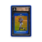 PrismGuard Pro BGS Magnetic Slab Case in Sapphire Blue displaying Calvin Johnson #color_sapphire-blue
