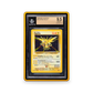 PrismGuard Pro BGS Magnetic Slab Case in Solar Yellow displaying Zapdos #color_solar-yellow