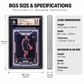 PrismGuard Pro BGS Magnetic Slab Case in Titanium Silver — size and specifications #color_titanium-silver