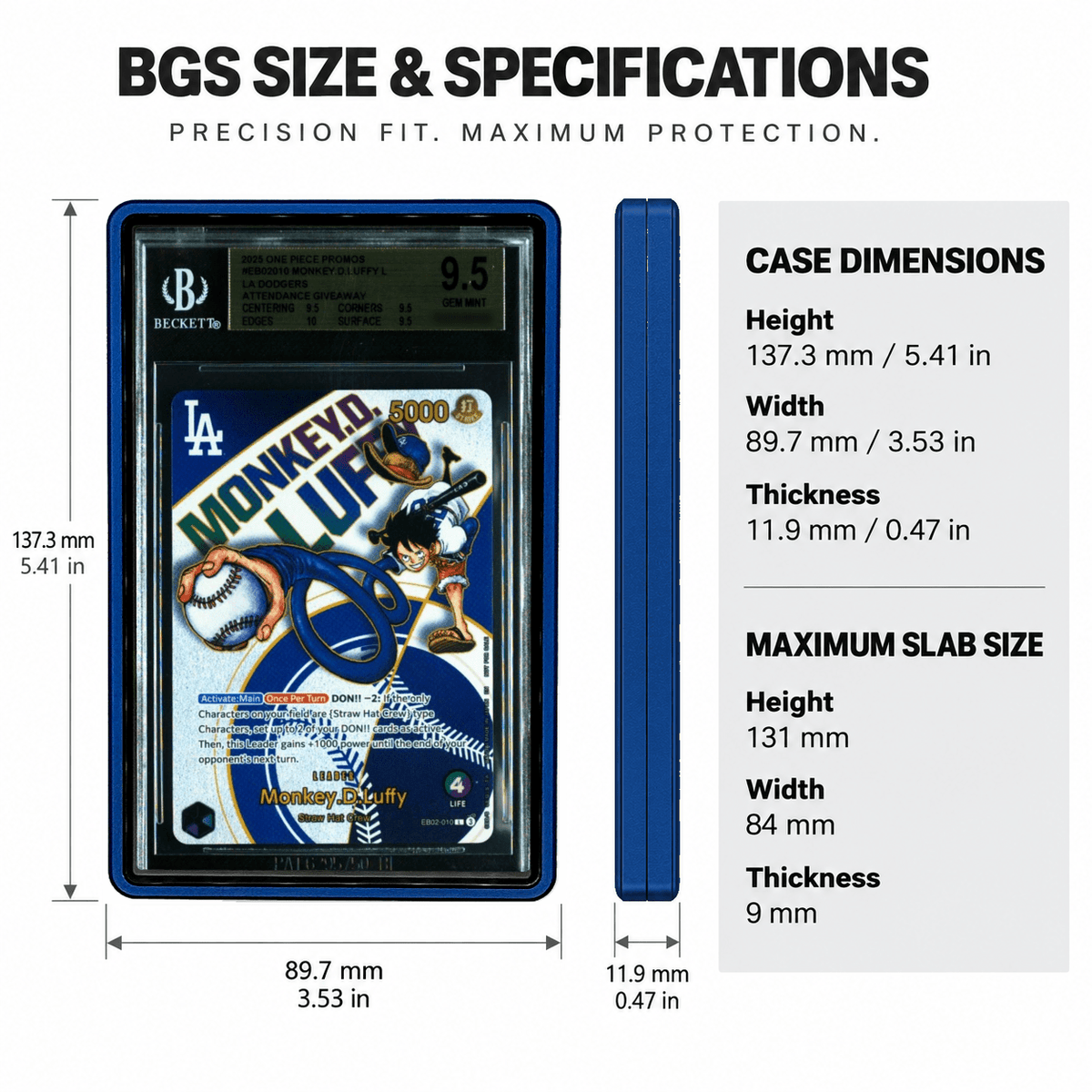 PrismGuard Pro BGS Magnetic Slab Case - PrismGuard Pro