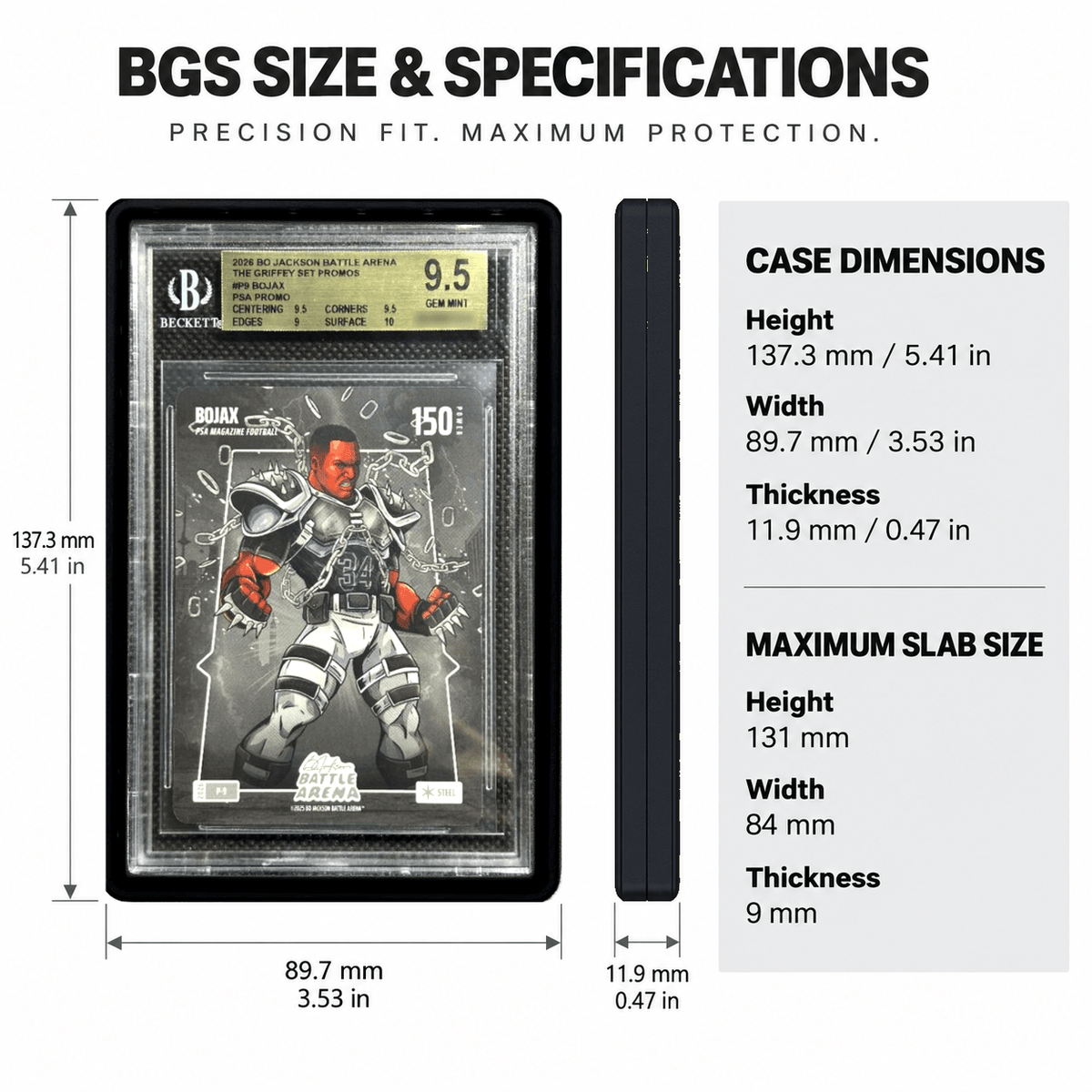 PrismGuard Pro BGS Magnetic Slab Case - PrismGuard Pro