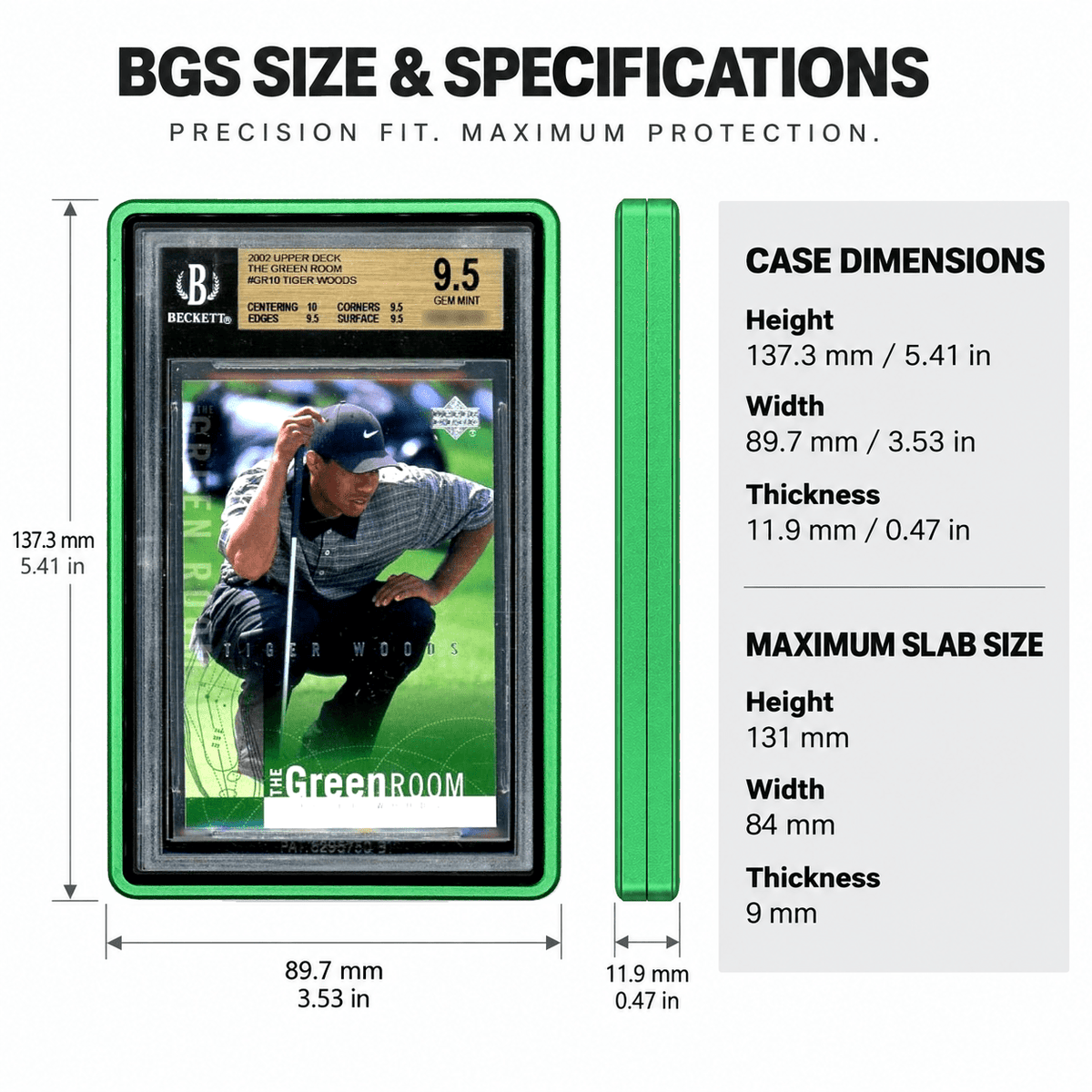 PrismGuard Pro BGS Magnetic Slab Case - PrismGuard Pro