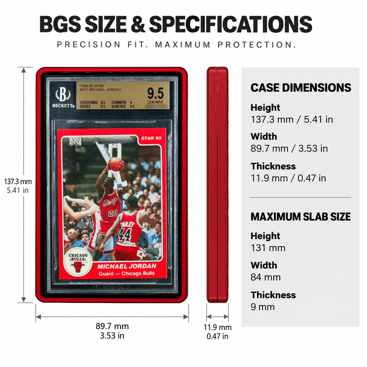 PrismGuard Pro BGS Magnetic Slab Case - PrismGuard Pro