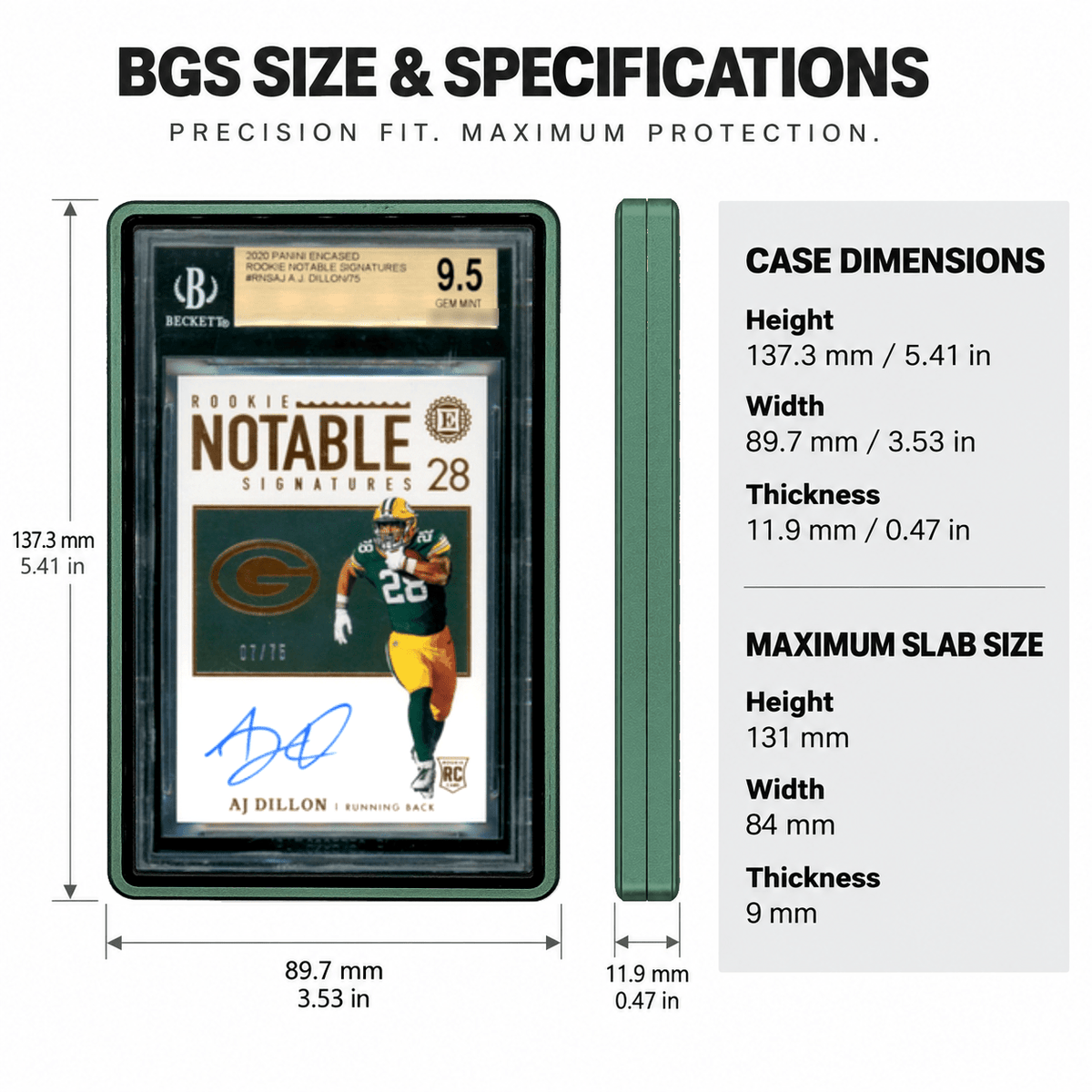 PrismGuard Pro BGS Magnetic Slab Case - PrismGuard Pro