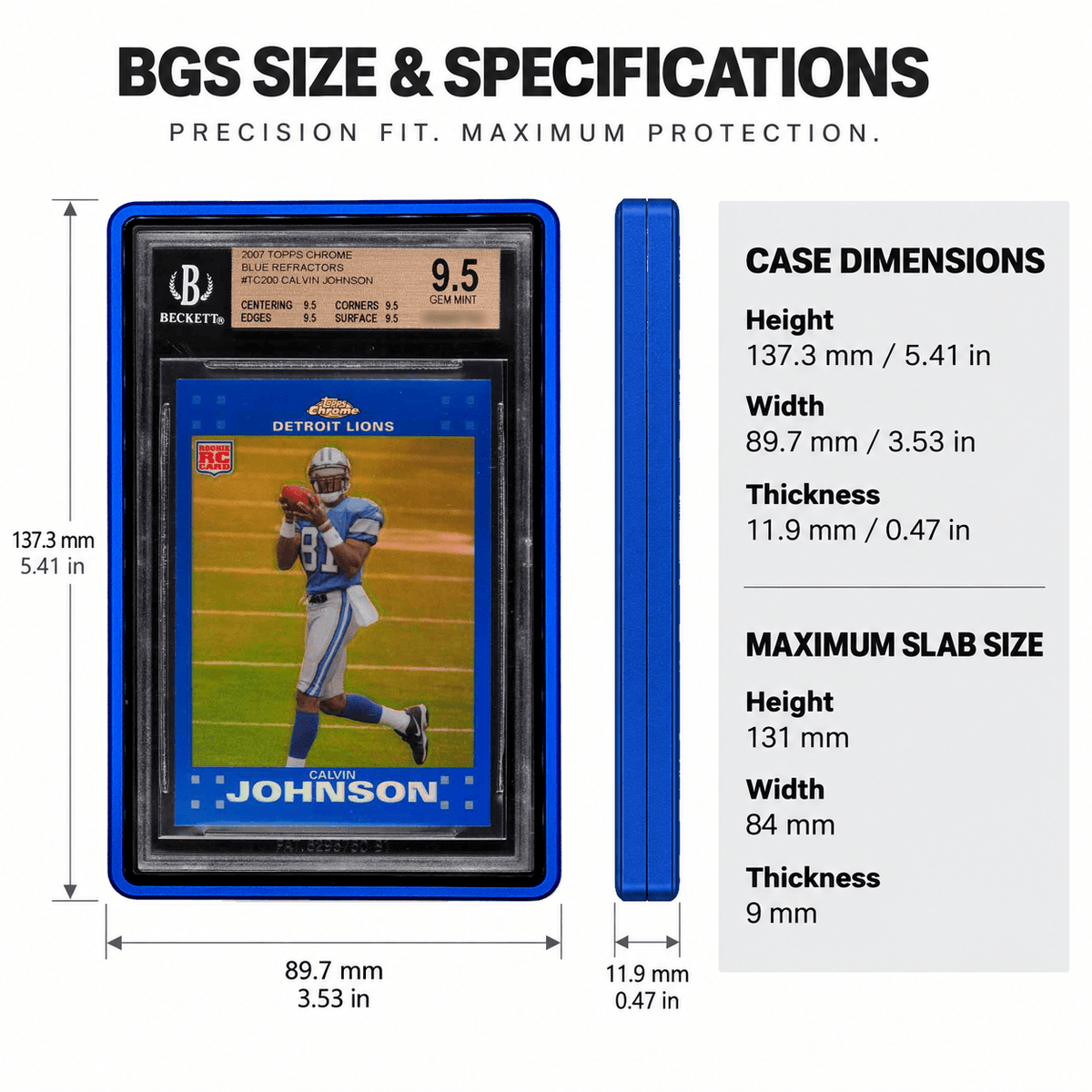 PrismGuard Pro BGS Magnetic Slab Case - PrismGuard Pro