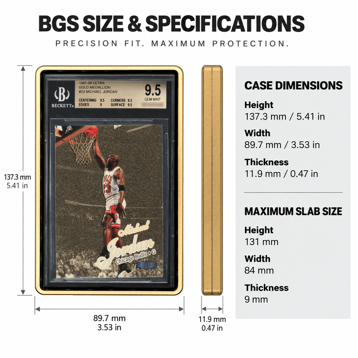 PrismGuard Pro BGS Magnetic Slab Case - PrismGuard Pro