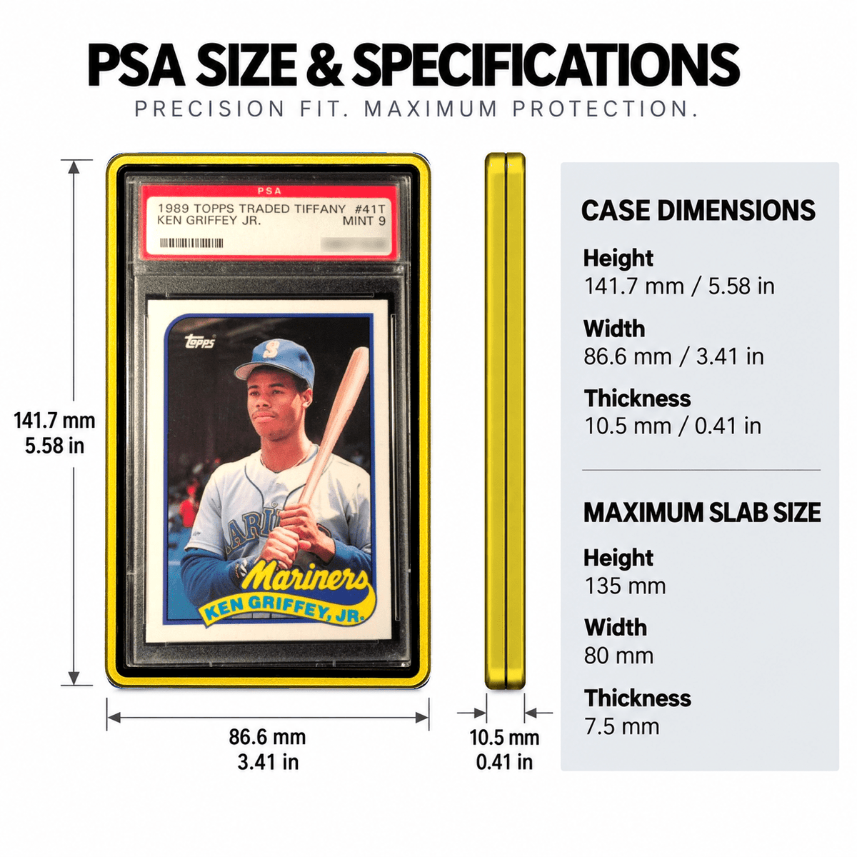 PrismGuard Pro PSA Magnetic Slab Case - PrismGuard Pro