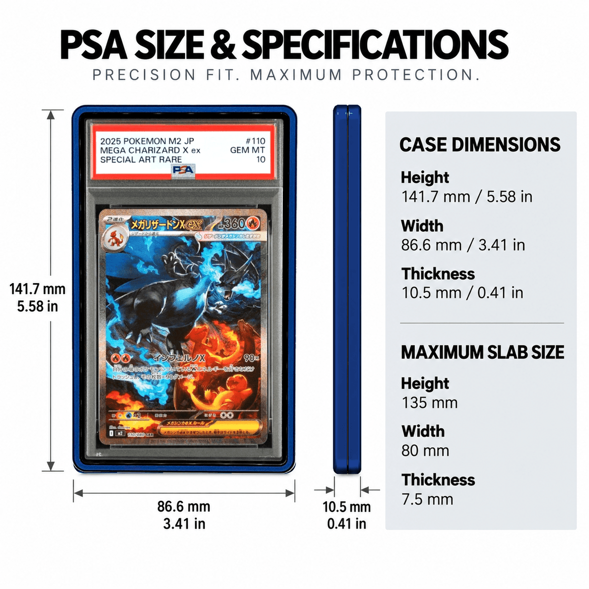 PrismGuard Pro PSA Magnetic Slab Case - PrismGuard Pro