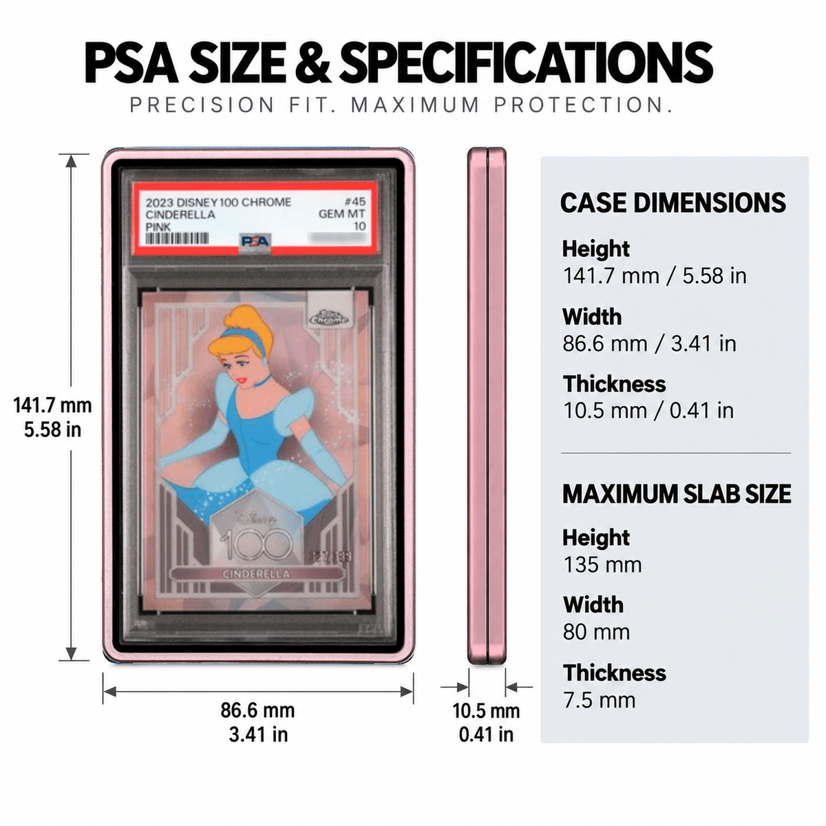PrismGuard Pro PSA Magnetic Slab Case - PrismGuard Pro