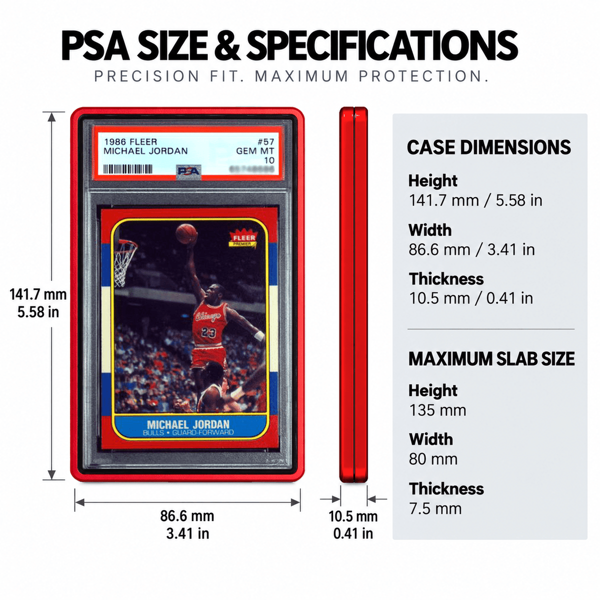 PrismGuard Pro PSA Magnetic Slab Case - PrismGuard Pro