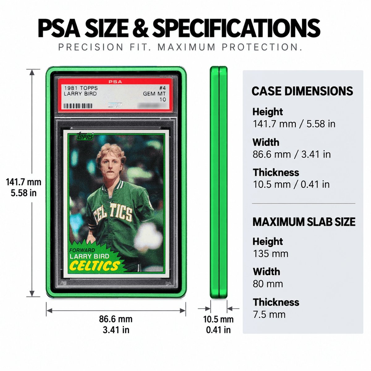 PrismGuard Pro PSA Magnetic Slab Case - PrismGuard Pro